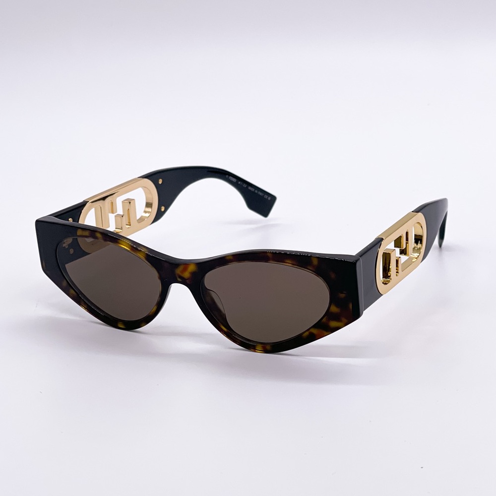 NEW FENDI FE40049I 52E NEW COLLECTION WOMEN’S SUNGLASSES FENDI FE 40049I - Picture 4 of 15